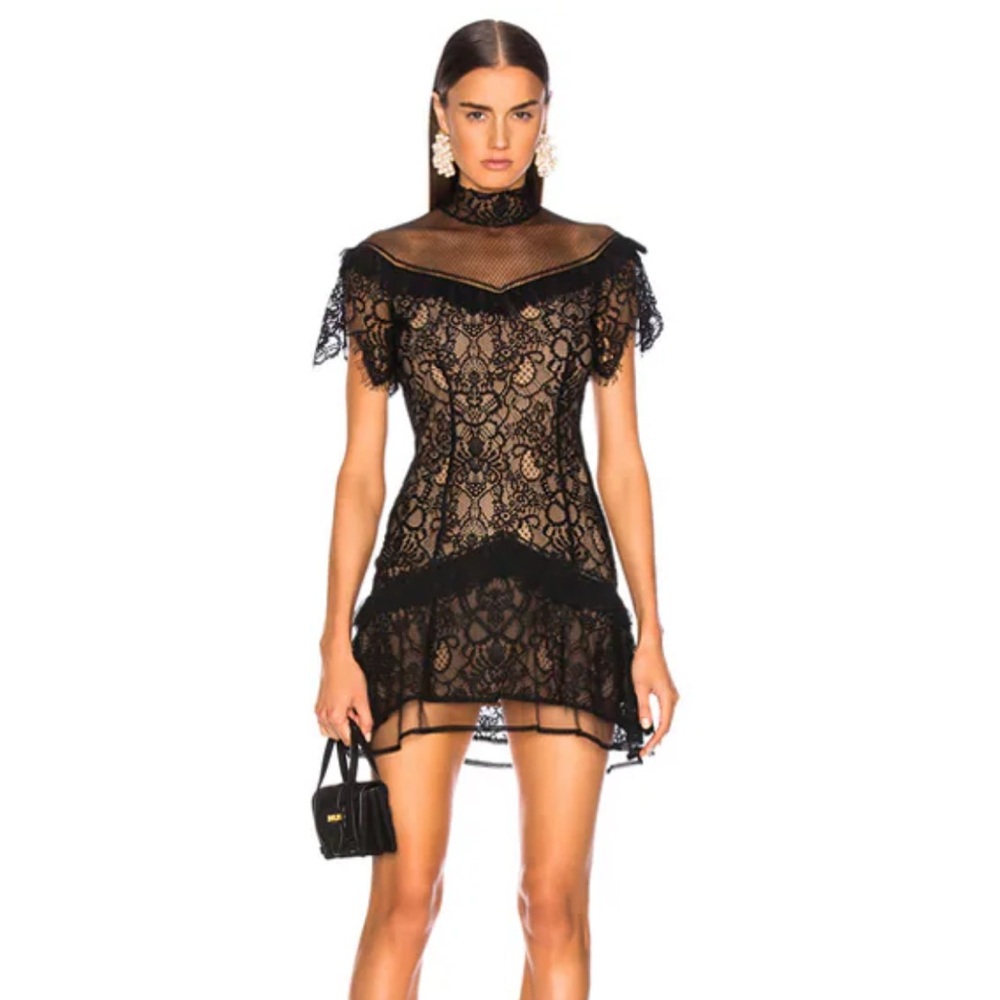 NWT Jonathan simkhai lace pattern dress